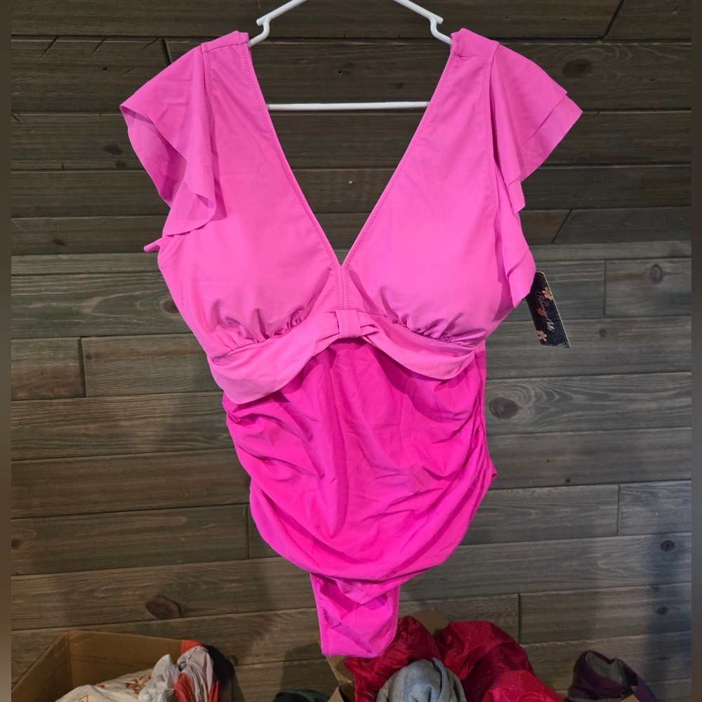 New Colorblock One Piece